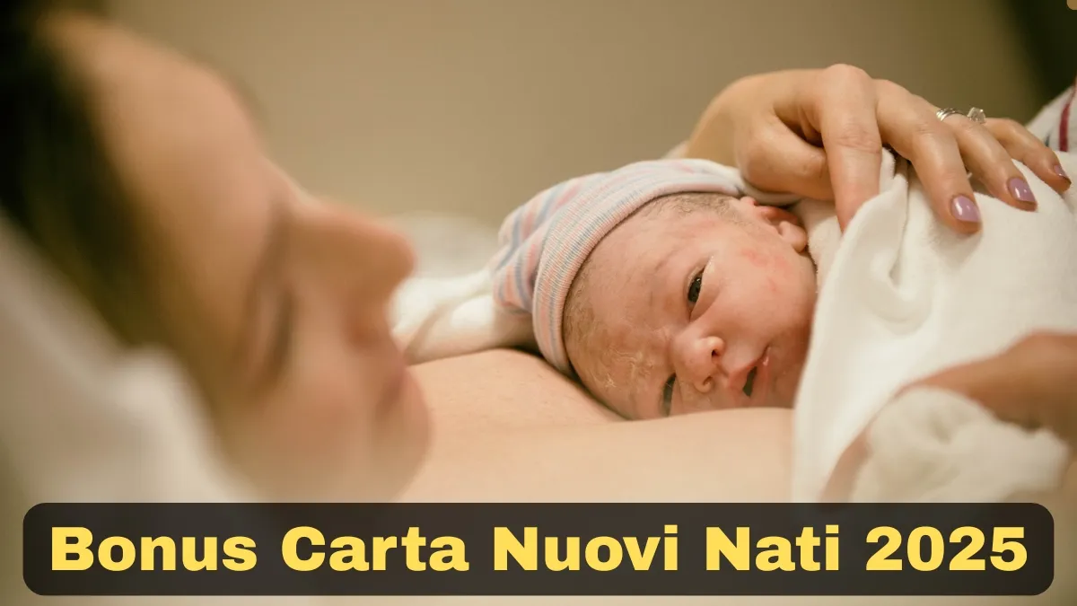 Bonus Carta Nuovi Nati 2025